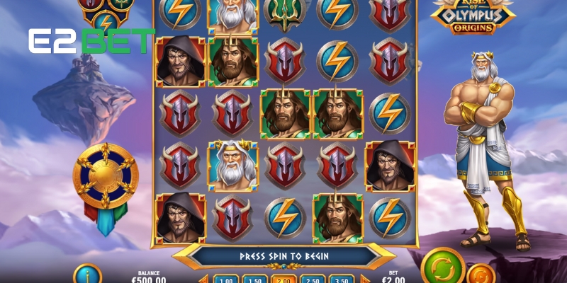 Tính năng đặc biệt trong Rise of Olympus E2BET